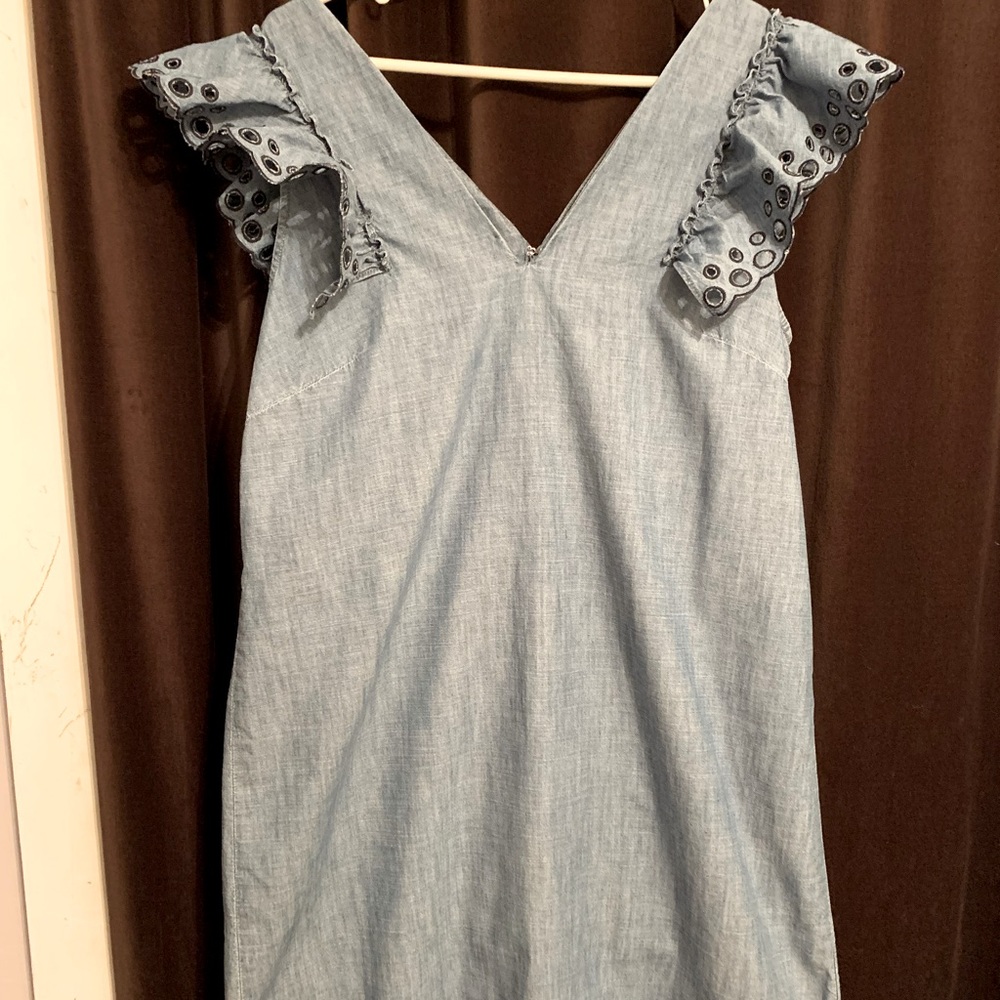 J.Crew denim blue dress